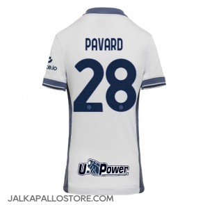 Inter Milan Benjamin Pavard #28 Vieraspaita Naisten 2024-25 Lyhythihainen